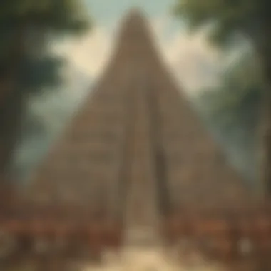 A representation of the intricate social hierarchy of the Aztecs