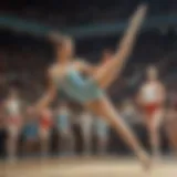 Graceful Gymnastic Routine