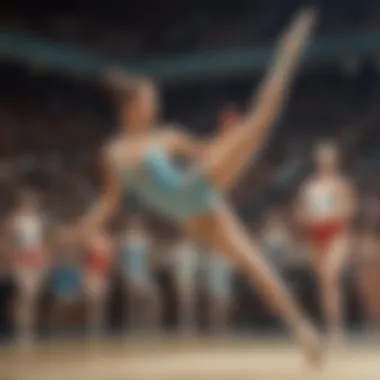 Graceful Gymnastic Routine