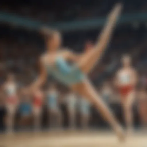 Graceful Gymnastic Routine