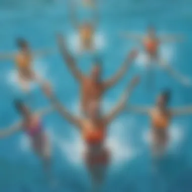 Rhythmic Synchronicity in Swimming
