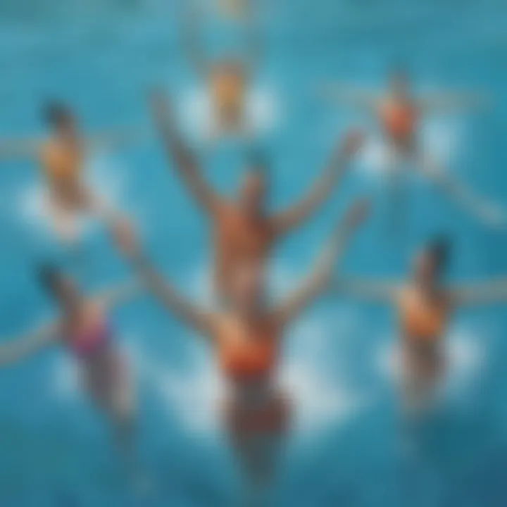 Rhythmic Synchronicity in Swimming