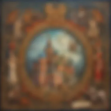 Cultural symbols and artifacts related to Russian heritage