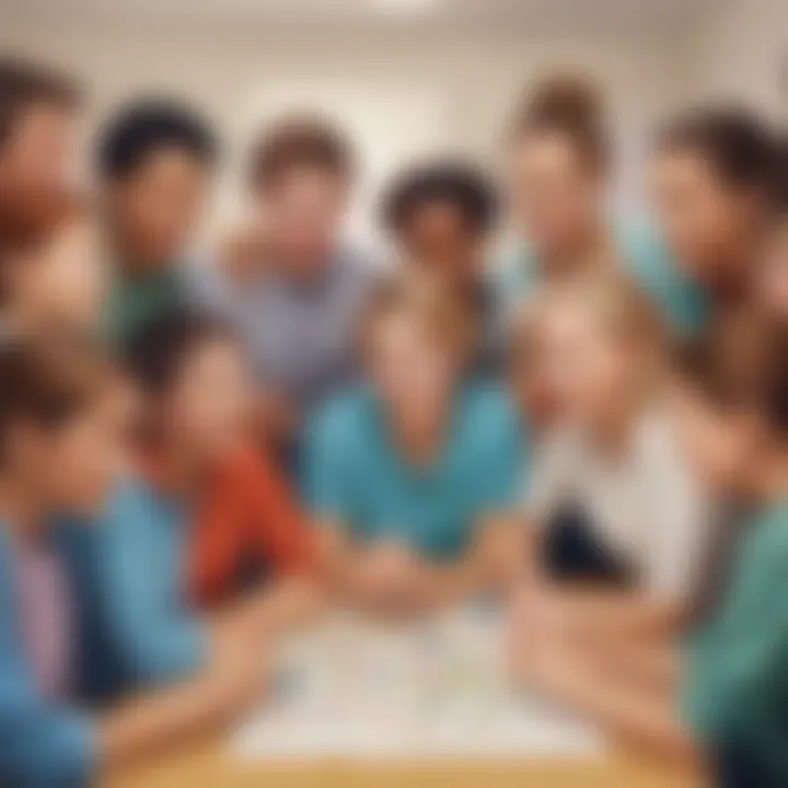 Group activity promoting empathy through games