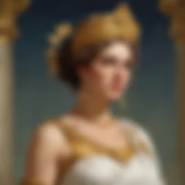 Hera, the Queen of the Gods, depicted in art