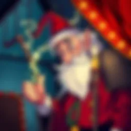 Ebenezer Scrooge's transformation scene