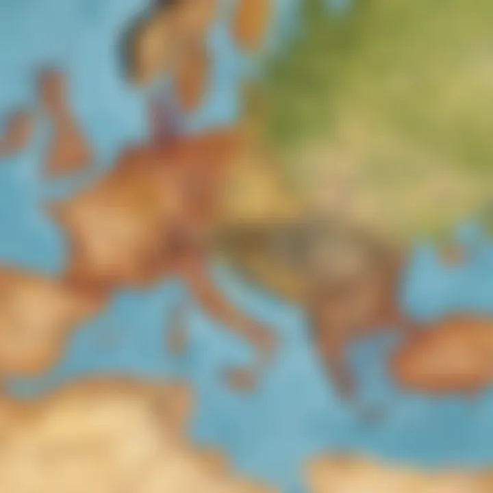 A historical map showcasing the expansion of the Roman Empire influenced by legionaries.