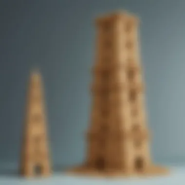 Innovative Straw Tower Designs Creative designs of straw towers showcasing innovation
