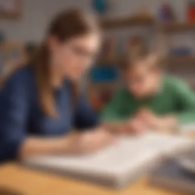 Illustration showcasing impact of curriculum design on student learning