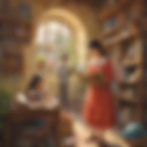 Captivating ESL Storybook Illustration