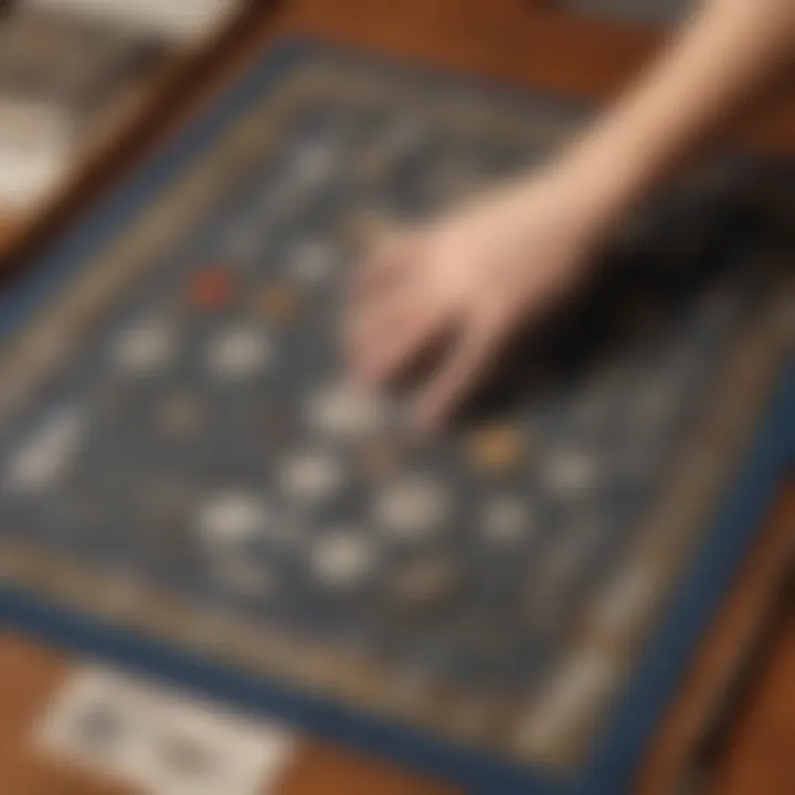 Coin Collecting Mat