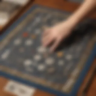Strategic Coin Collecting Mat Placement Coin Collecting Mat