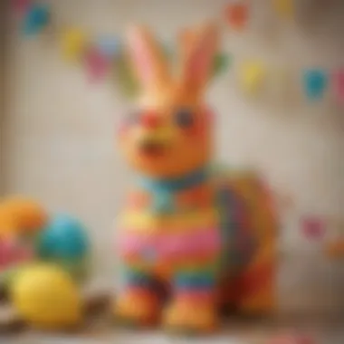 Charming Spring-themed Pinata Idea Spring-inspired Easter Pinata