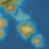 Map highlighting Fiji's location in the Pacific Ocean