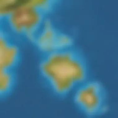 Map highlighting Fiji's location in the Pacific Ocean