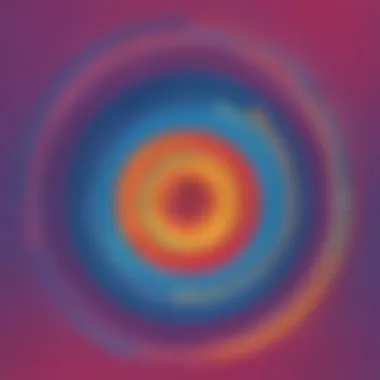 Average Calculation Abstract Abstract visualization representing the process of calculating averages