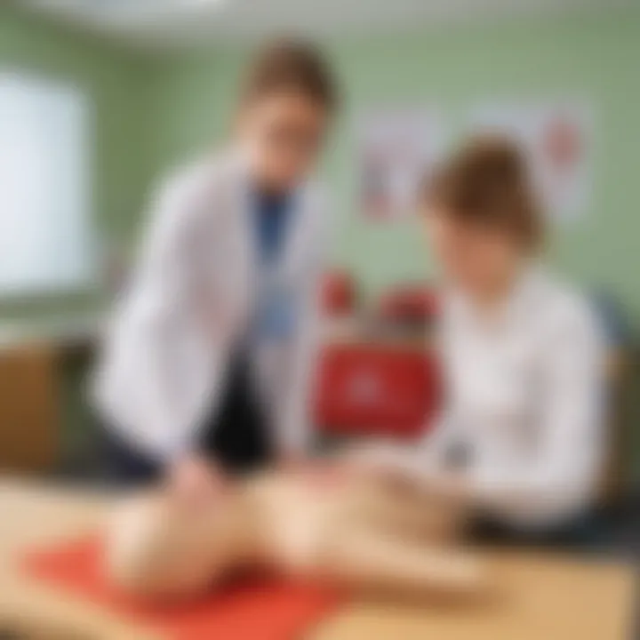 First Aid Training Classroom