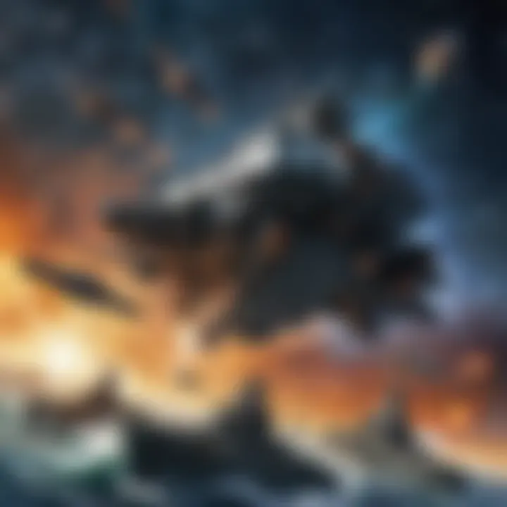 Space Battleship Fleet Formation