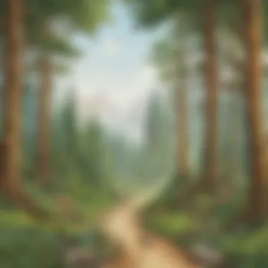 Forest Adventure Chart Interactive Behavior Tracker - Forest Adventure Chart