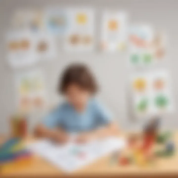 Engaging template for cognitive development in children