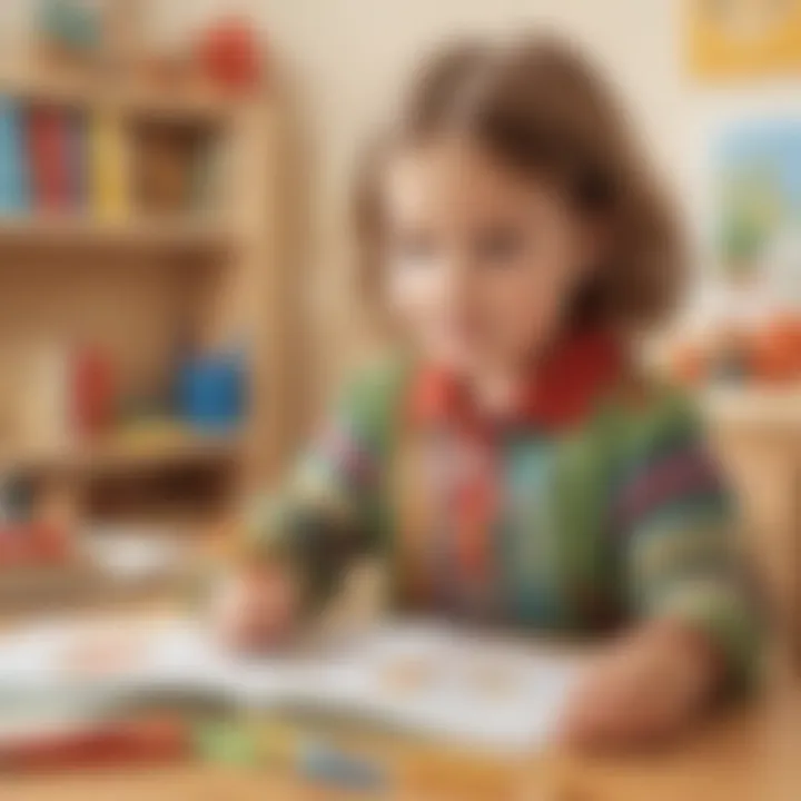 Resourceful template for enhancing early education