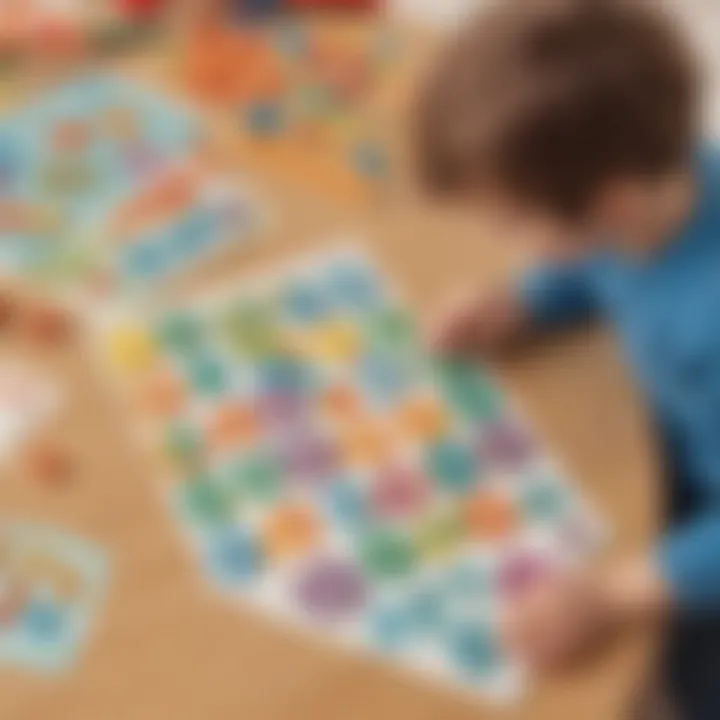 Creative number recognition activity for kids