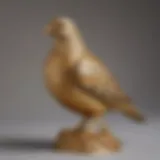 Gilded Partridge Figurine