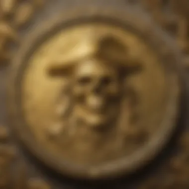 Gilded Treasure Coin