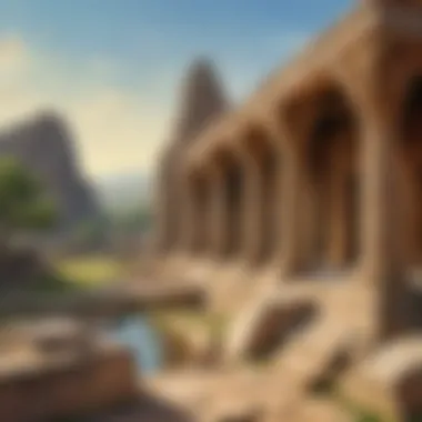 Ancient ruins of Hampi