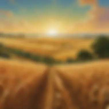 Harvest Fields Symbolism Harvest Fields Illustrating Pentecost Relevance