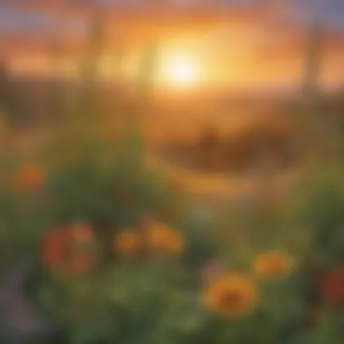Medicine of the Earth Healing Plants and Herbs in Sunset