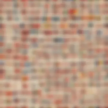 An ancient flag design, illustrating historical significance and evolution over time.