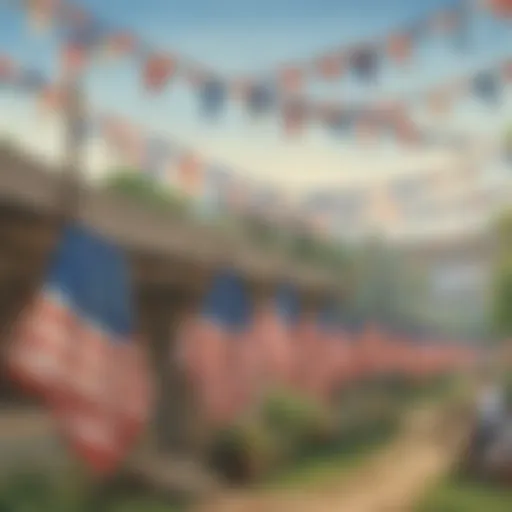 Historical significance of American-made bunting