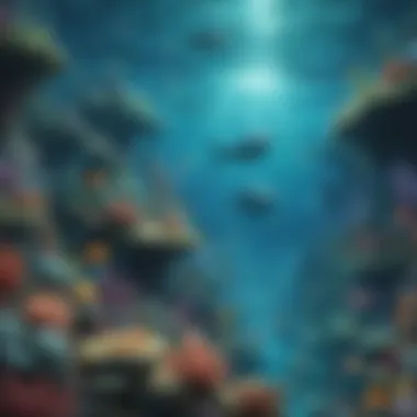 Dreamy Underwater World Illustration A dreamy underwater world illustration