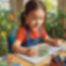 Innovative Art Exploration for Kindergarteners