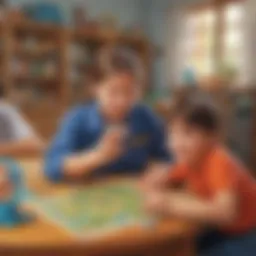 Innovative educational game for kids