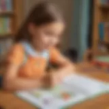 Colorful literacy worksheets designed for young learners
