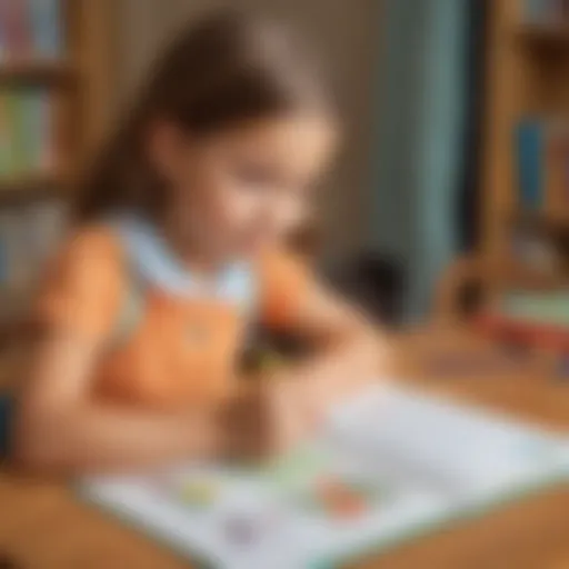 Colorful literacy worksheets designed for young learners