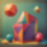 Innovative Math Lesson Plan with Abstract Geometric Shapes