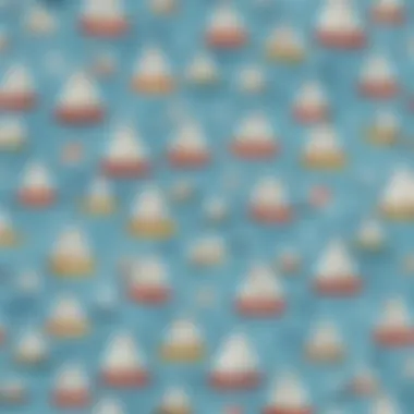 Sail Away with Printable Wrapping Paper Boats Innovative Paper Boat Craft