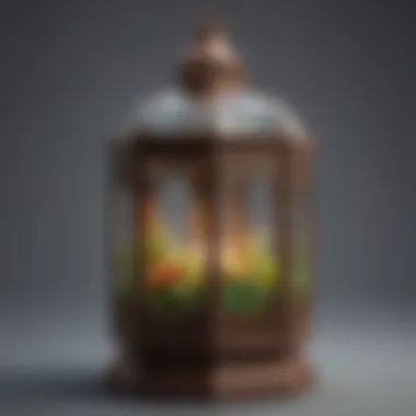 Lantern Terrarium Centerpiece Lantern Terrarium Centerpiece
