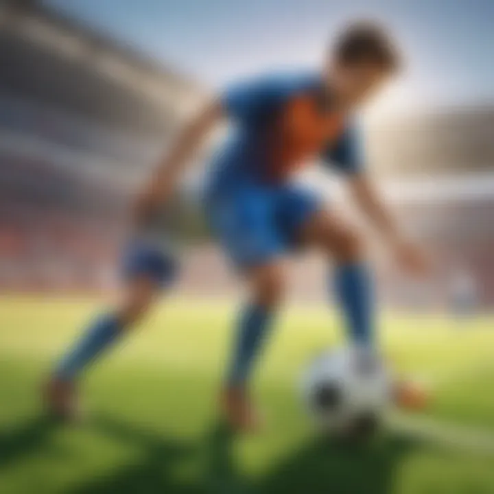 Innovative soccer training equipment for kids