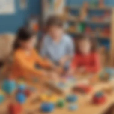 Imaginative Play Activities for Young Minds Children engaged in imaginative play with colorful props