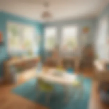 Stimulating Learning Space Inspiring Pre-K at-home learning environment