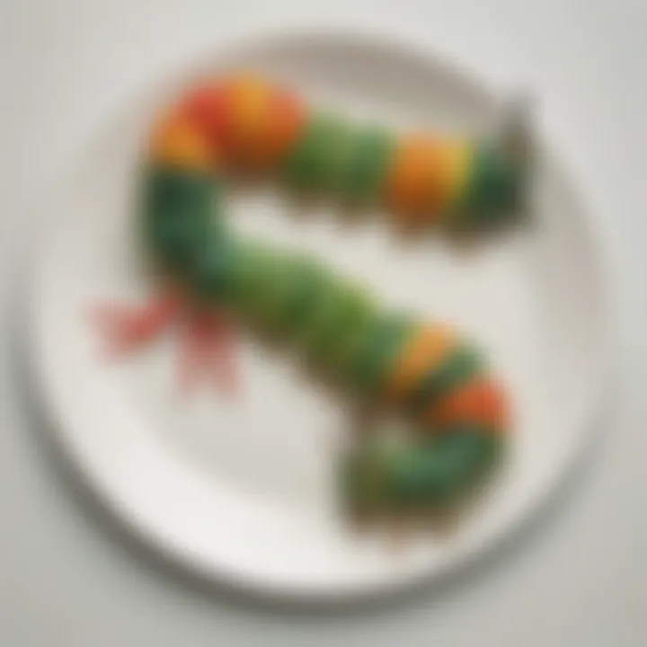 Interactive Hungry Caterpillar Plate