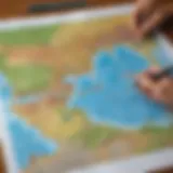Interactive Map Worksheet for Kids