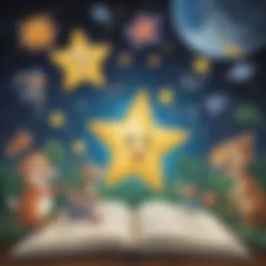 Illustration showcasing the fun and interactive nature of star phonics activities