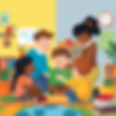 Supportive learning environment fostering resilience in dyslexic children