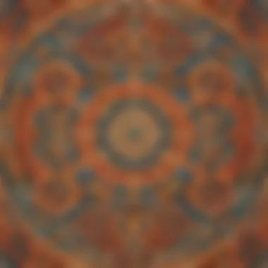 Intricate geometric pattern