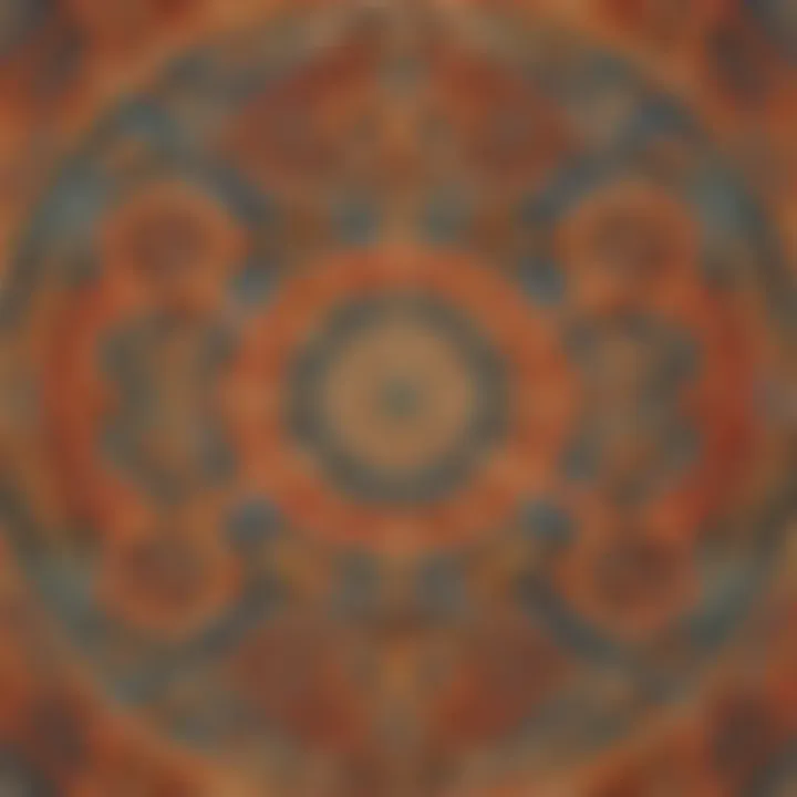 Intricate geometric pattern